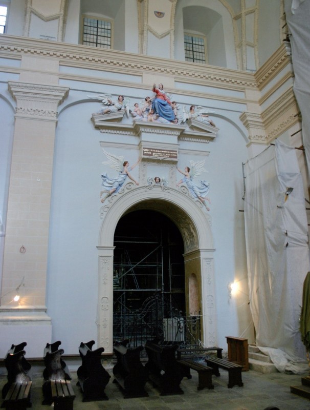 Wejście do kaplicy
Królewskiej wraz
z supraportą
po konserwacji, 2012 r.
Fot. M. Andron