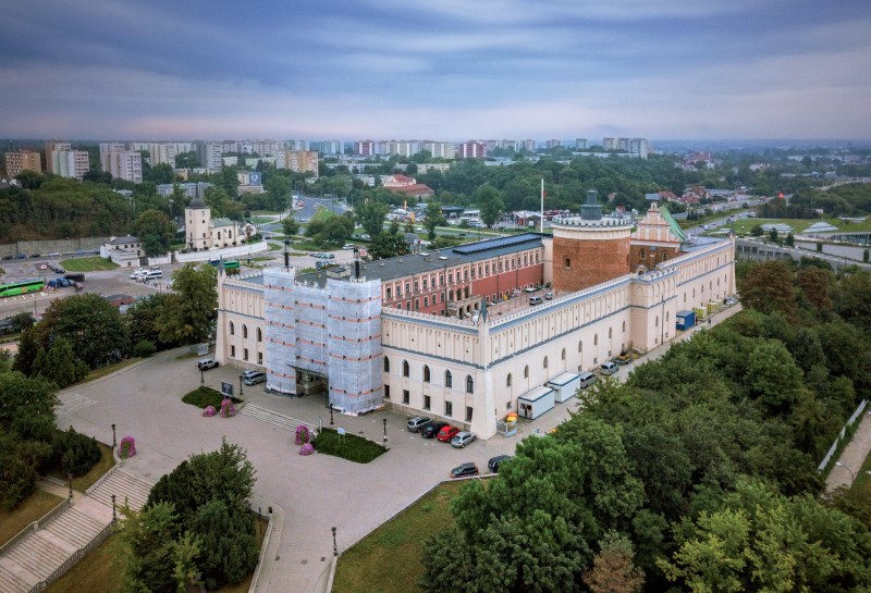 Zamek w Lublinie w trakcie prac termomodernizacyjnych