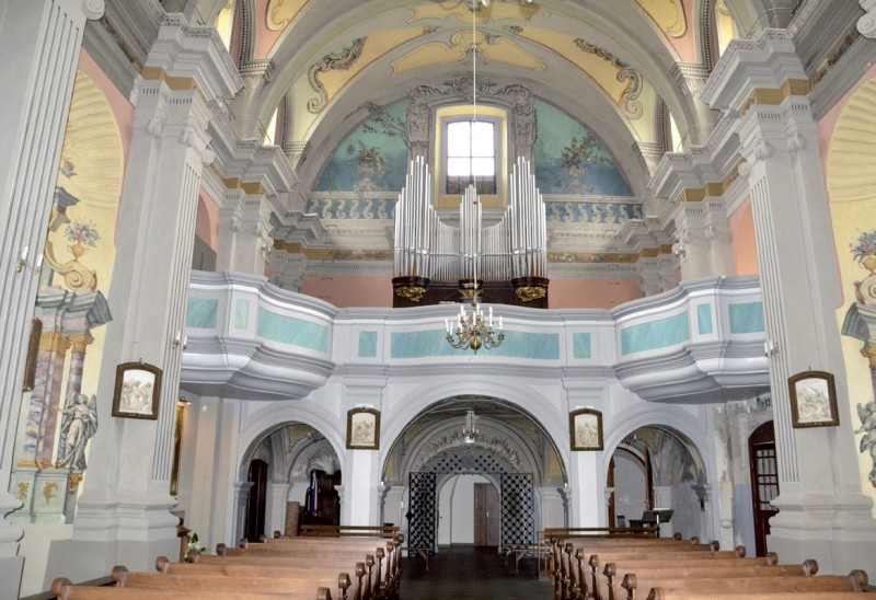 Kościół Rektoralny pw. św. Piotra
w Lublinie – nawa i chór
po pracach konserwatorskich