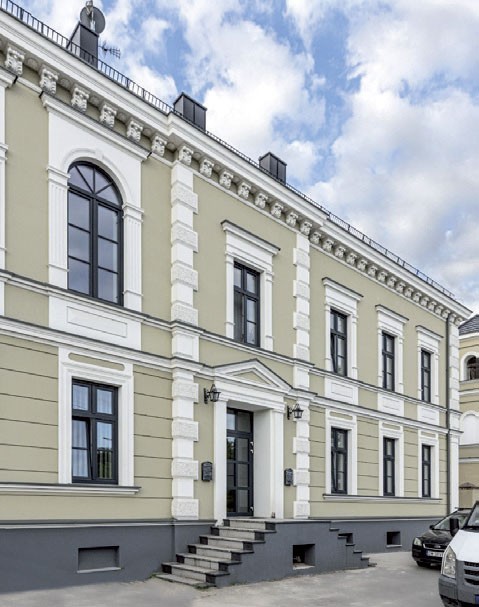 Hostel „Jutrzenka” w Jelczu-Laskowicach – „Wyróżnienie internautów” w kategorii „budynek zabytkowy po renowacji”. Fot. Baumit