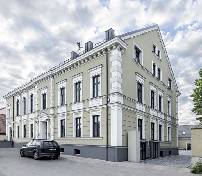 Hostel „Jutrzenka” w Jelczu-Laskowicach – „Wyróżnienie internautów” w kategorii „budynek zabytkowy po renowacji”. Fot. Baumit